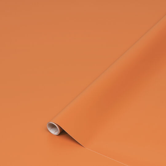 Klebefolie Uni seidenmatt terracotta image number null